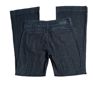 Daytrip Libra Women's Dark Blue Chambray Denim Trouser Pants Sz. 30